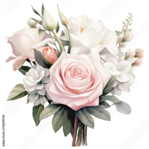 Bouquet of flowers for a special Valentine's day celebration perfect wedding