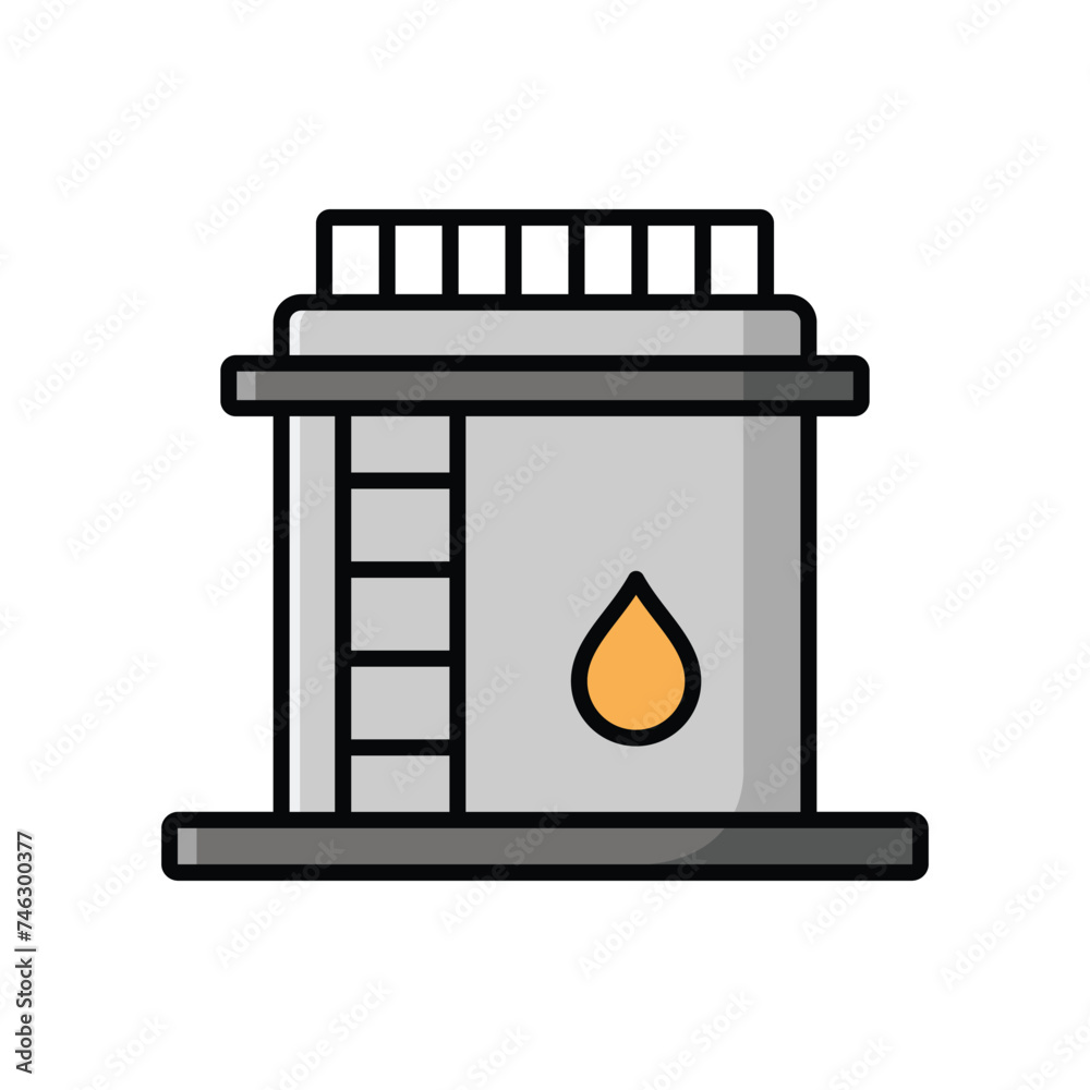 oil tank icon vector design template simple and clean oil tank icon vector design template simple and clean