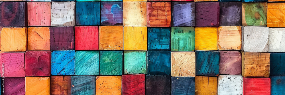 colorful wooden blocks arranged in a pattern background, abstract background wallpapers, rainbow wood blocks background,geometrics,Black yellow red blue green pink teal beige orange gold 3d wooden colorful wooden blocks arranged in a pattern background, abstract background wallpapers, rainbow wood blocks background,geometrics,Black yellow red blue green pink teal beige orange gold 3d wooden