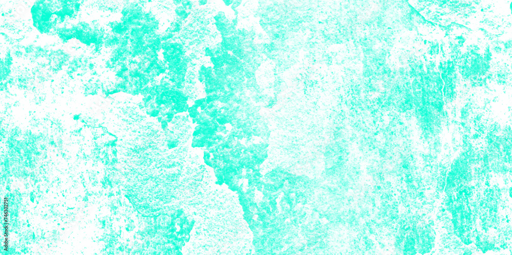 Fototapeta premium Abstract light blue grunge old damaged cracked paint wall background textured. natural pattern blue concrete wall for background. marble texture background. cement concrete wall or stone wall texture.