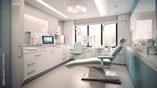 dental medical room interior © kucret