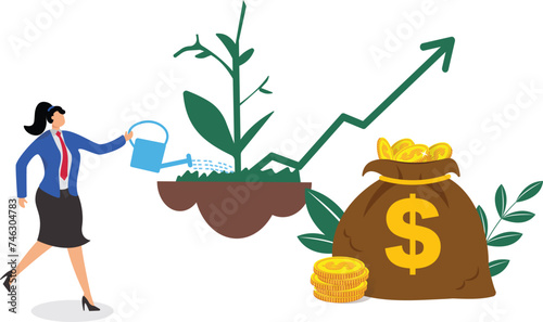 Growth, Arrow Symbol, Aspirations, Author, Breaking New Ground, Businesswoman