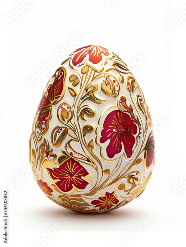 Kawaii Easter Eggs: Traditional Symbols in Colorful Anime Splend photo