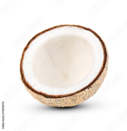 coconut isolated on white Background