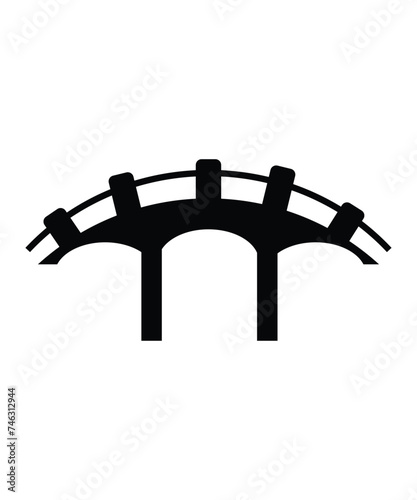 bridge icon, vector best flat icon.