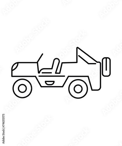car icon, vector best line icon.