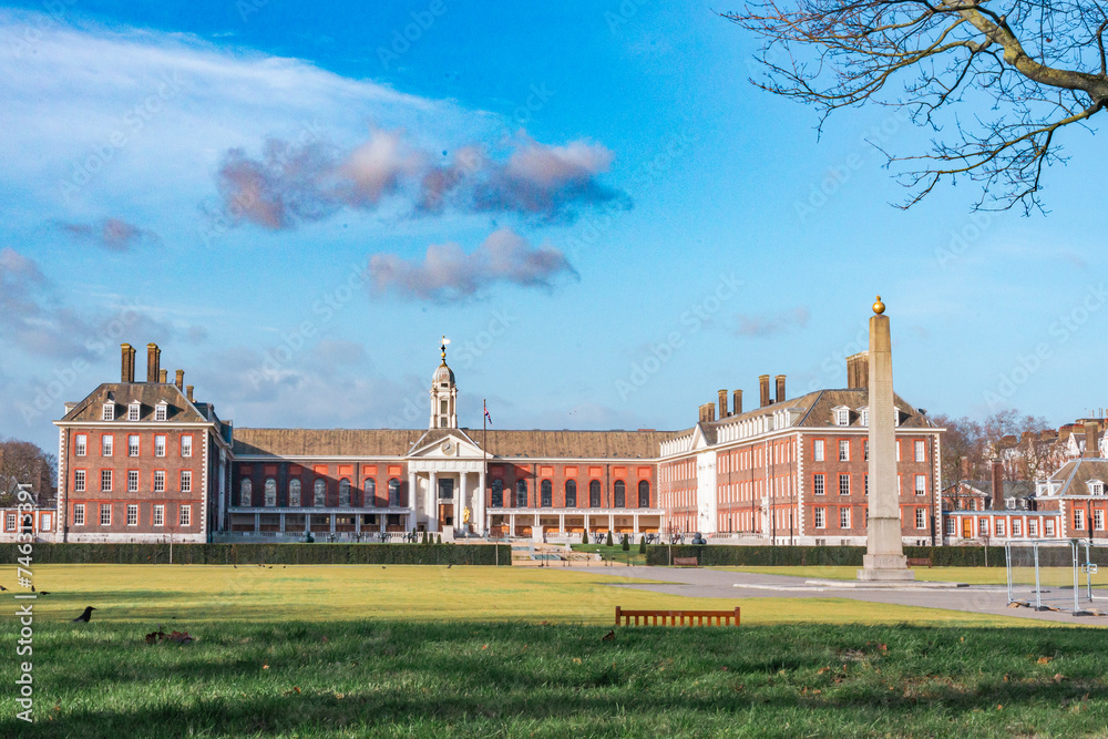 The Royal Hospital Chelsea is an Old Soldiers' retirement home and nursing home for some 300 veterans of the British Army.