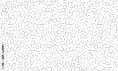 Pebble mosaic texture. Seamless stone pattern photo