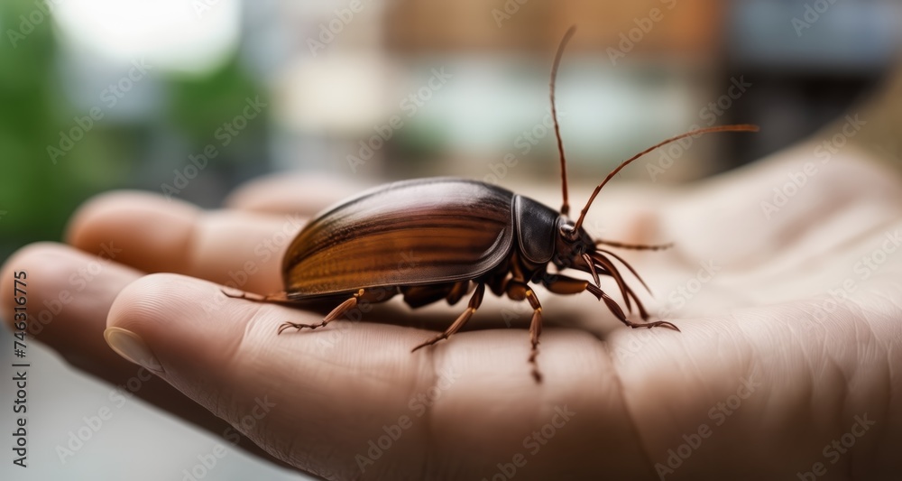  A close encounter with a beetle's beauty
