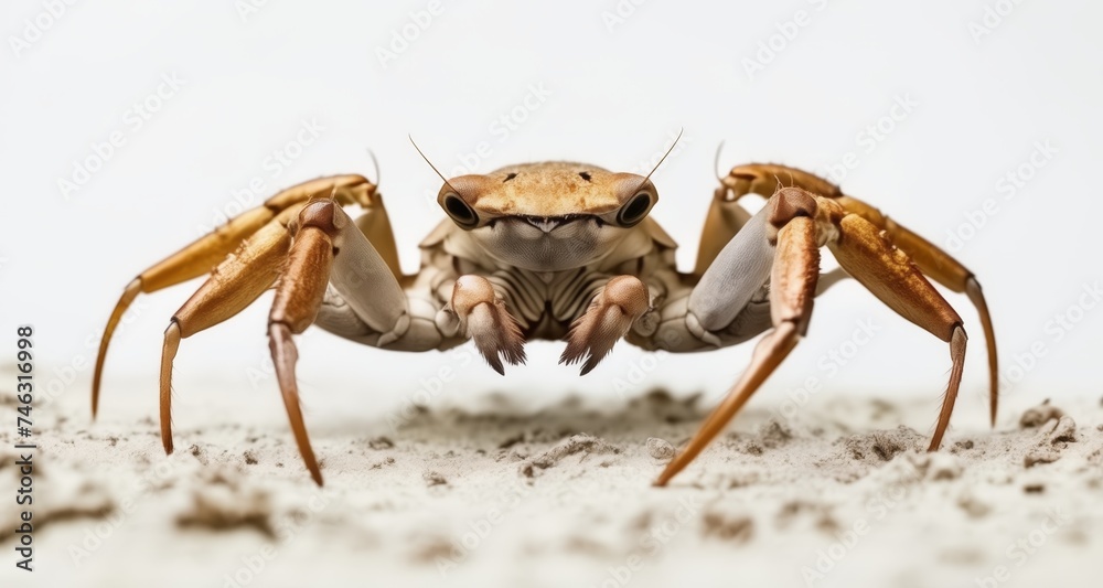  Ascending the sandy throne - A hermit crab's journey