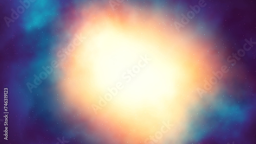 Fototapeta Naklejka Na Ścianę i Meble -  Nebula and galaxies in space. Abstract cosmos background