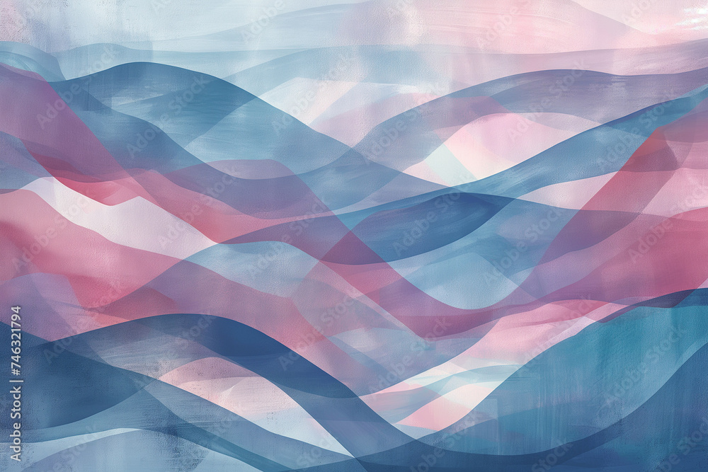 Close-Up of Pastel Abstract Design Close-Up of Pastel Abstract Design