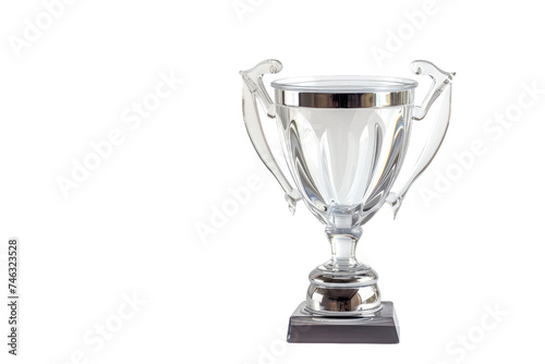 Acrylic Award on Transparent Background, PNG