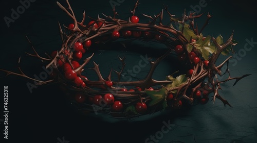 red christmas ball