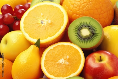 Delicious fresh fruit platter for sale - healthy and colorful selection of fruits