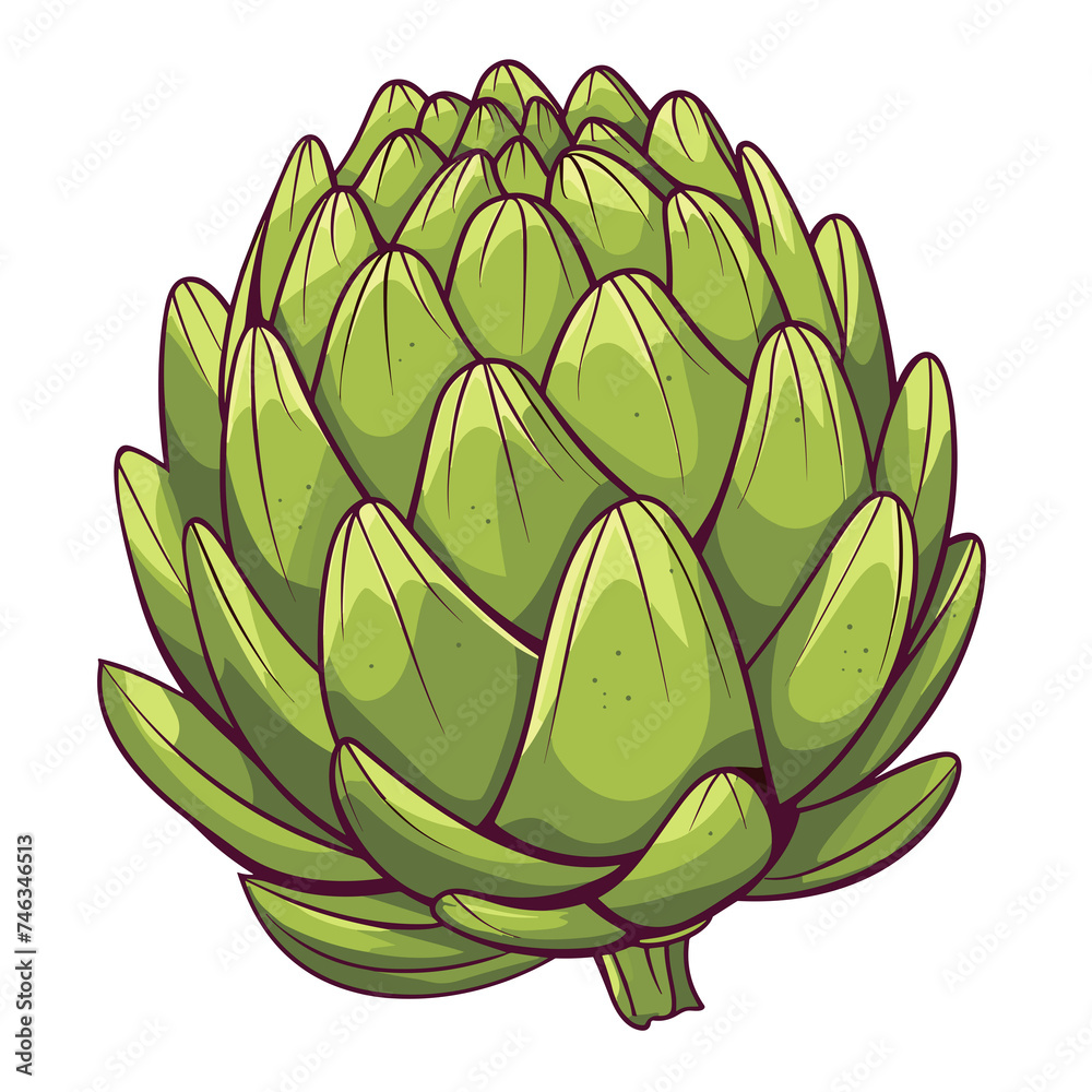 Obraz premium Vegetable icon png - minimalist simple fresh vegetable illustration clipart icon vector jpg png white background that have some abstact clear vibes.