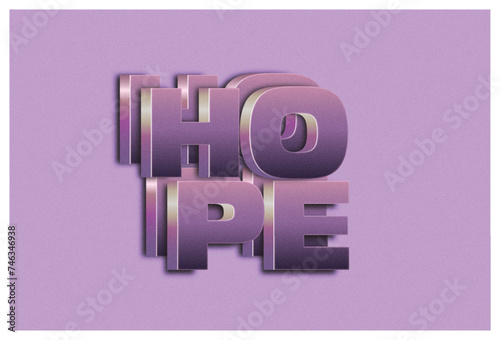 Hope Text Effect