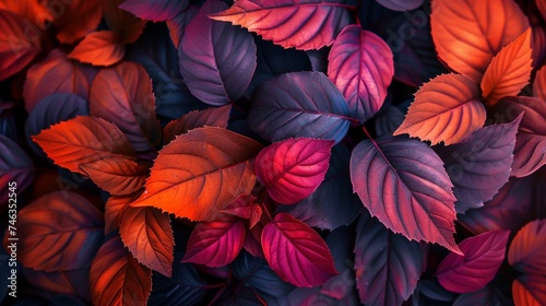 Autumn leaves background.