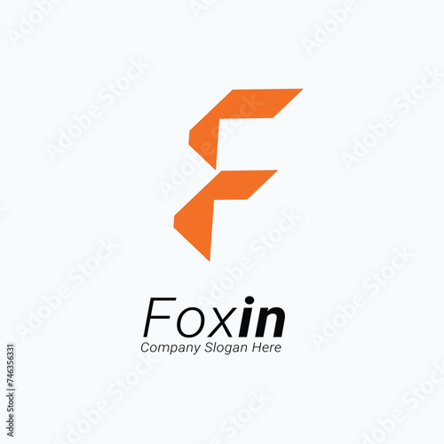 Letter F logo Clever Concept Brand Identity