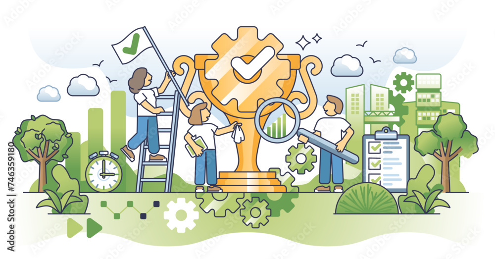 Operational excellence or OE as effective business process outline concept, transparent background. Productivity and efficiency management and continuous improvement illustration. Operational excellence or OE as effective business process outline concept, transparent background. Productivity and efficiency management and continuous improvement illustration.