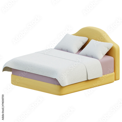 Fotografía Divan Double Bed