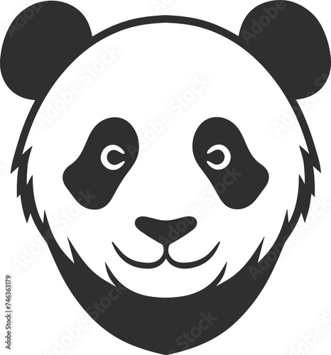 Cute panda cartoon