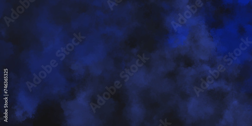Navy blue dramatic smoke smoky illustration misty fog cumulus cloud modern vibrant grunge texture. Vector cloud reflection of neon smoke exploding design element. Colorful black and white granite.
