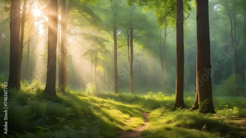 morning in the forest © Hassan