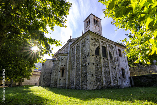 Old church in Gravedona - Lake Como photo