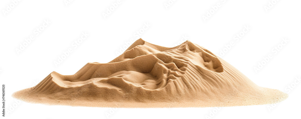 Beach or desert sand cut out Beach or desert sand cut out