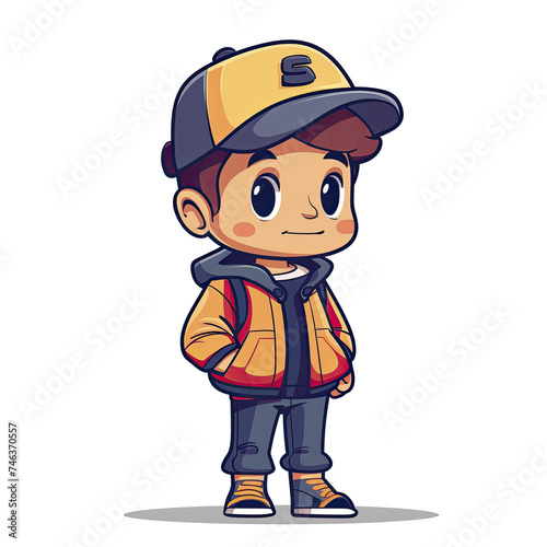 A Art Cartoon Style, Isolated Transparent Background Images