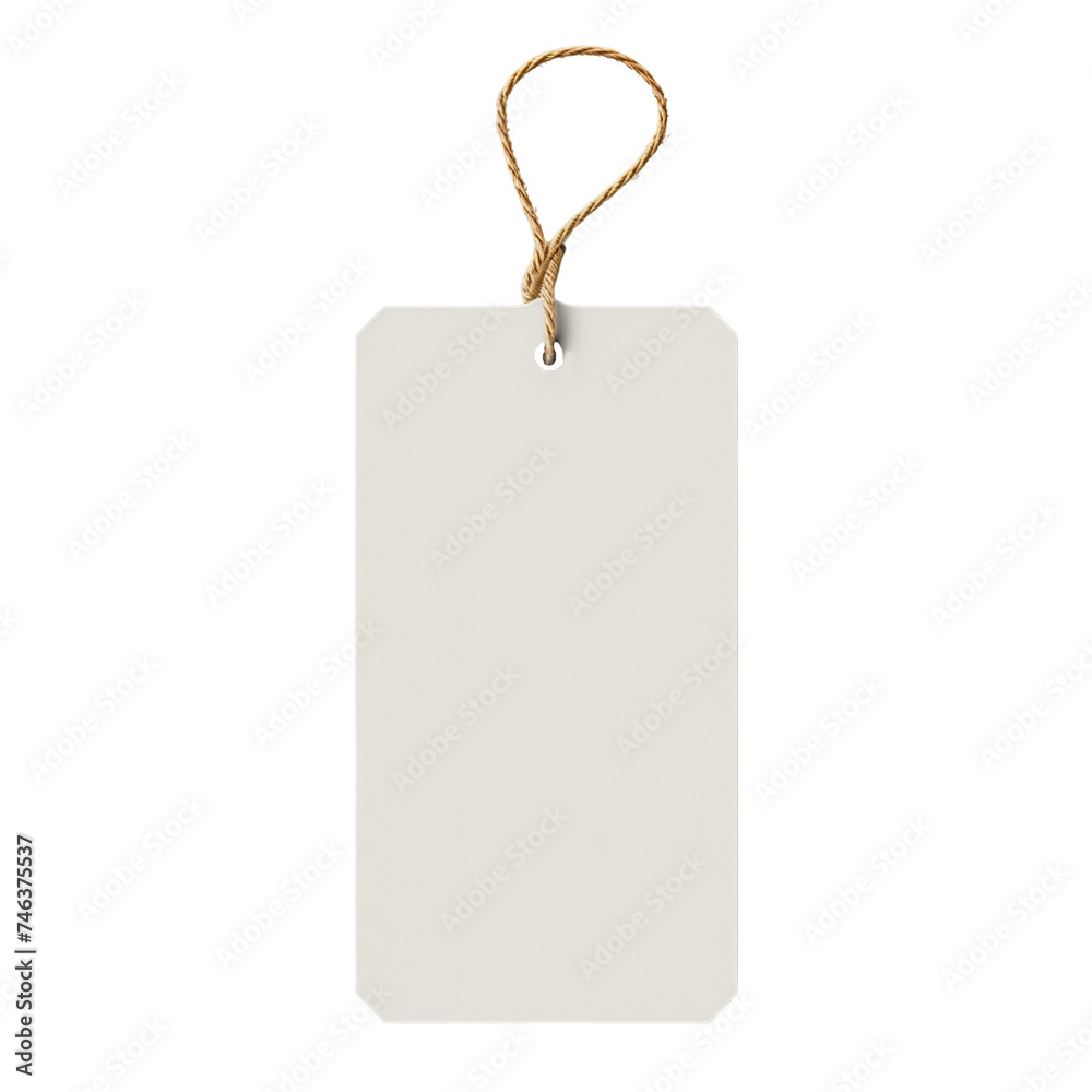 Fototapeta premium product label mockup isolated