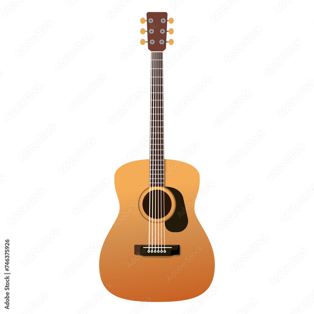 Obraz premium フォークギター／アコースティックギター