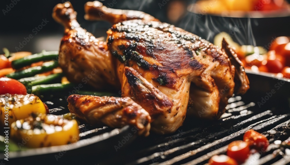 view of aesthetic grilled chicken background image view of aesthetic grilled chicken background image