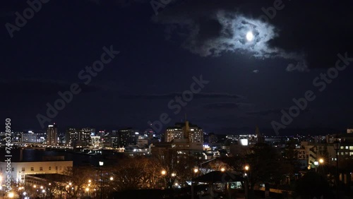 Wallpaper Mural 函館の夜景　坂道 Torontodigital.ca