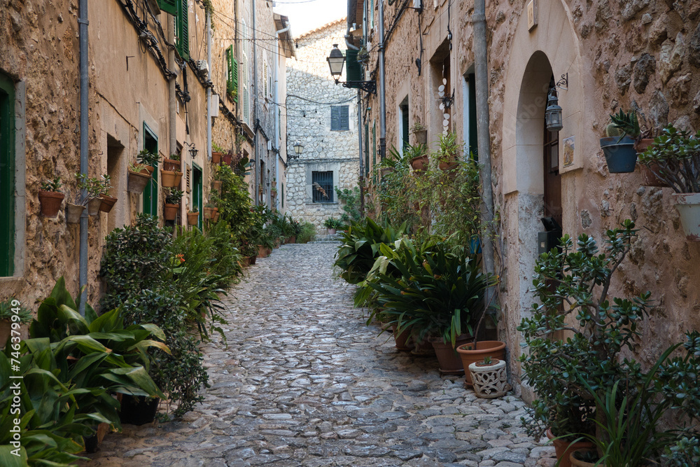 the most famous street in Valldemossa