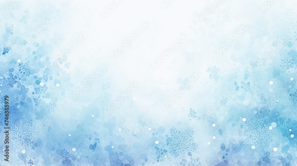 watercolor blue and white gradient, abstract winter background, light cold copy space design blank greeting form watercolor blue and white gradient, abstract winter background, light cold copy space design blank greeting form