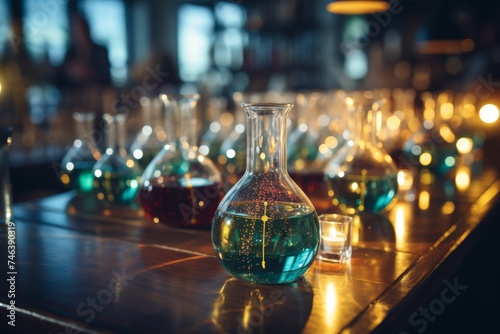 Education, science and medical abstract background