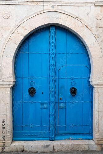 Blue Gate, Tunis, capital of Tunisia, old town