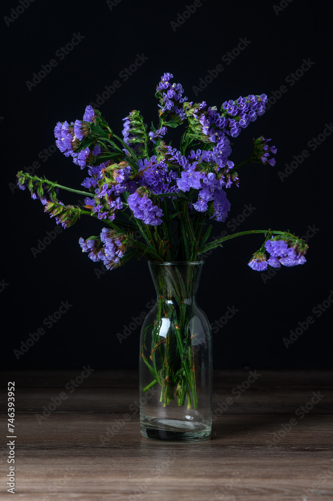 Kermek, limonium, statice, is a popular flower in the Mediterranean. 5 Kermek, limonium, statice, is a popular flower in the Mediterranean. 5