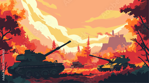 fire in the fire, war
