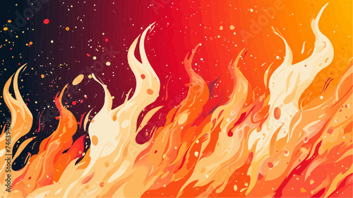 fire flames background