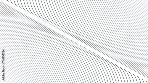 Line wave abstract stripes design wallpaper background vector image for backdrop or presentation photo