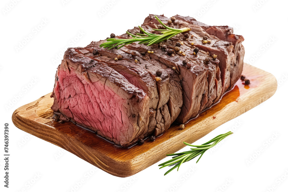 Juicy Roast Delight on Transparent Background, PNG