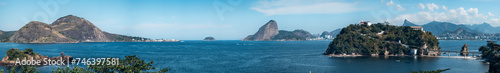 Scenic Panorama of Rio bay