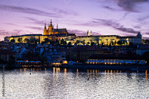 Twilight Serenade: Prague Castle at Dusk.