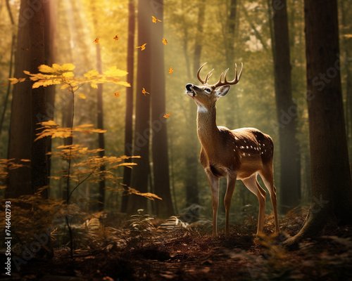 During a guided walk, a blind escort shares stories of the forest's birds and deer, creating a vivid auditory landscape for the imagination