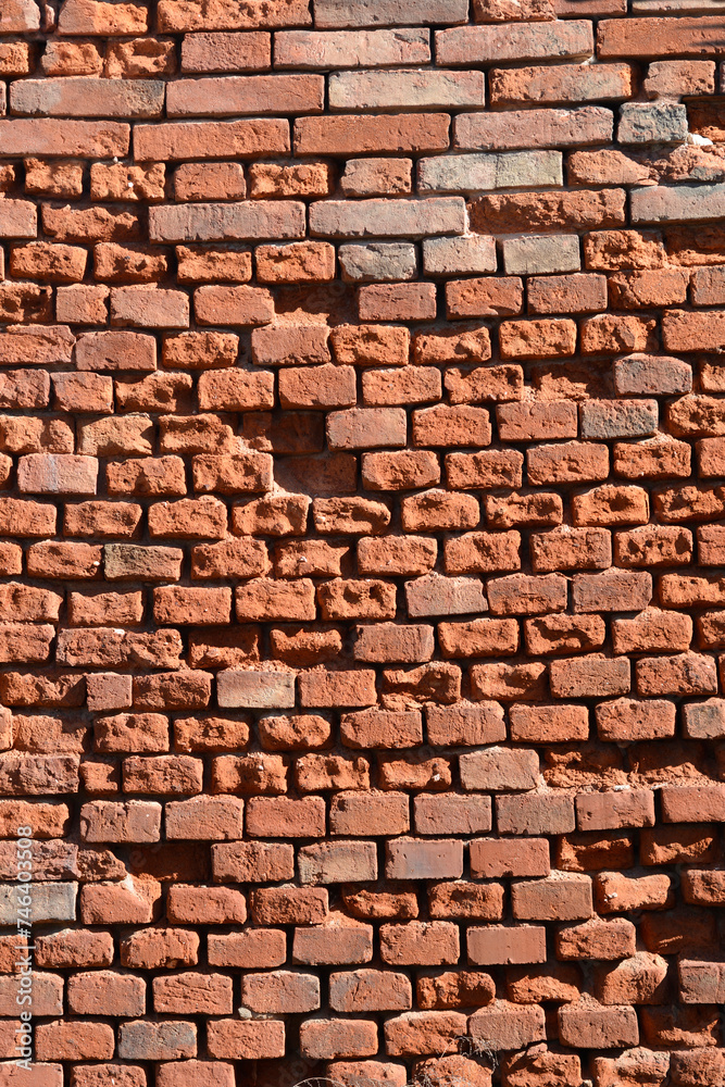 Fototapeta premium Old Brick wall detail
