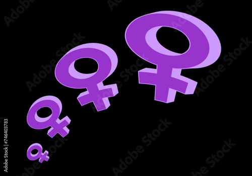 Día de la mujer. Emponderamiento femenino. 8 de marzo