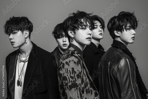 Korean K pop music group